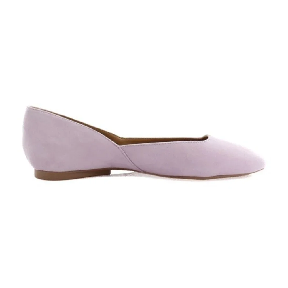 Naturalizer Cody Womens US 10 Lilac Orchid Leather Slip On Flat Shoes GAL1456